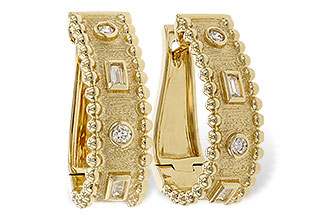 M274-15959: EARRINGS .09 BAG .18 TW