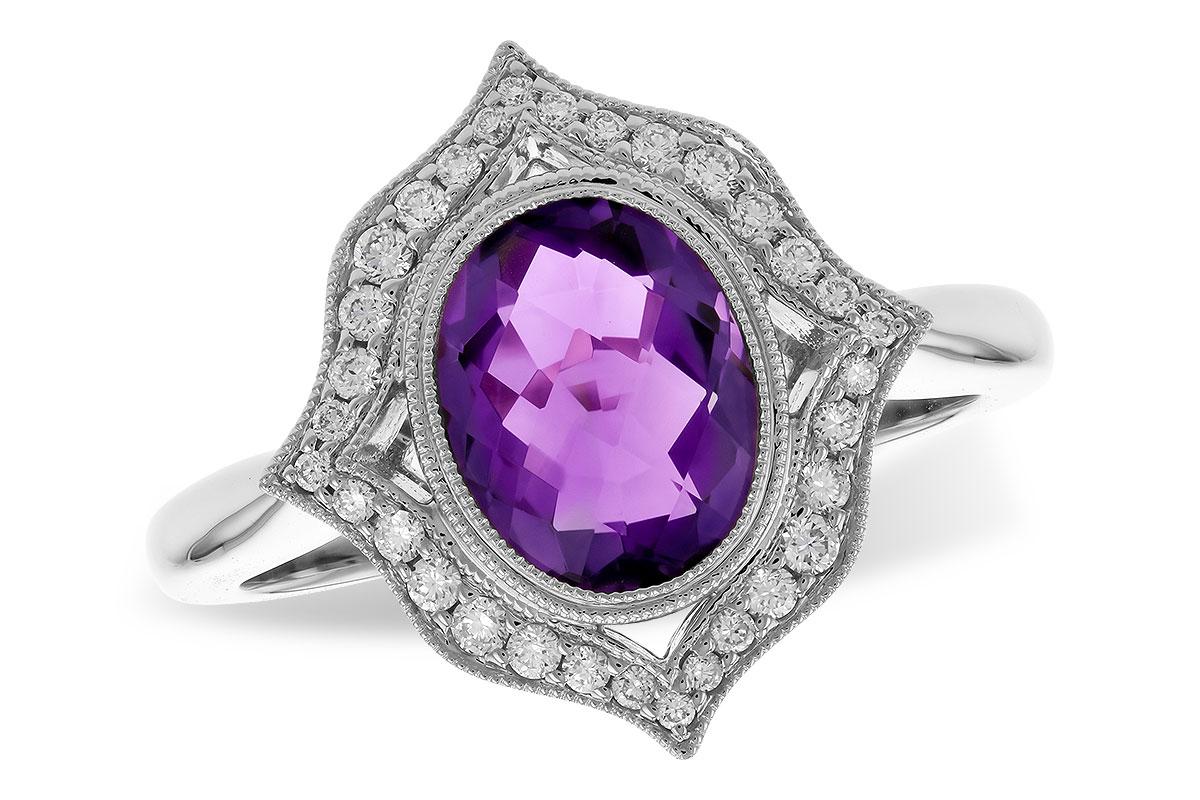 M274-15977: LDS RG 1.52 AMETHYST 1.70 TGW (9x7MM AMY)
