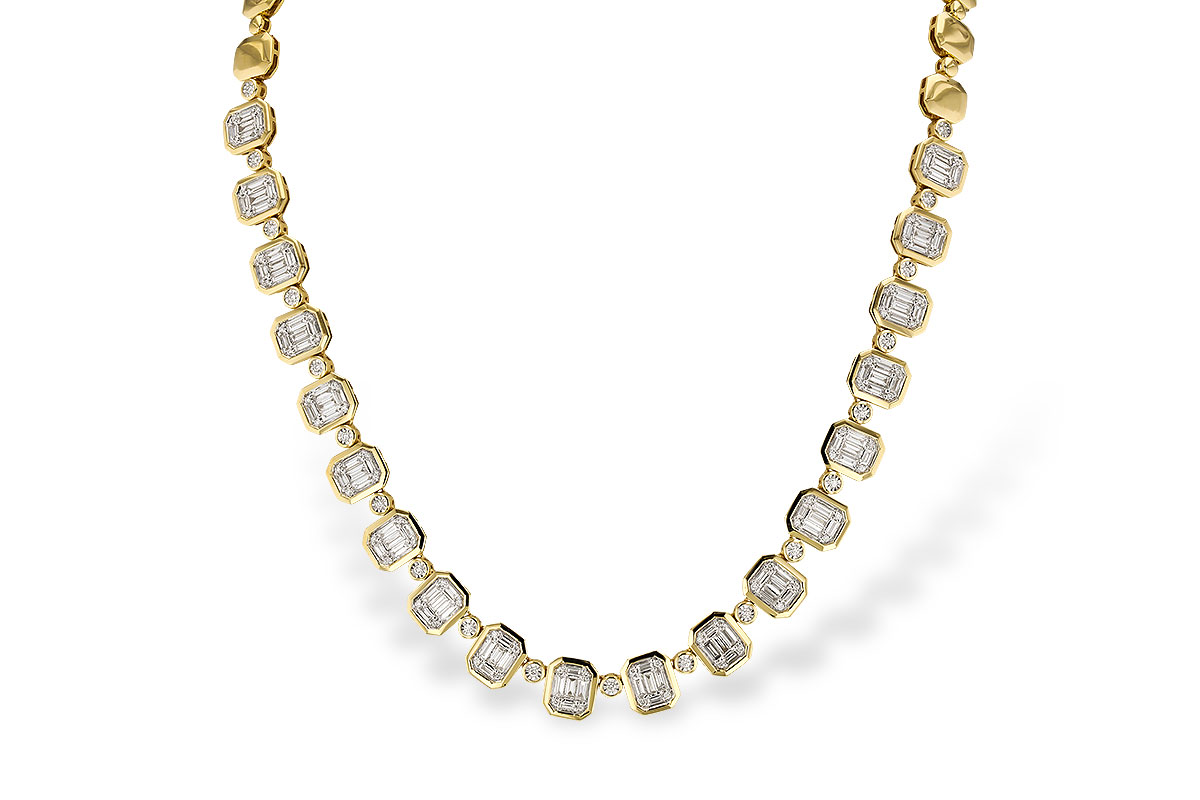 M275-00513: NECKLACE 2.48 BAG 2.95 TW (16")