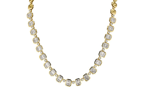 M275-00513: NECKLACE 2.48 BAG 2.95 TW (16")