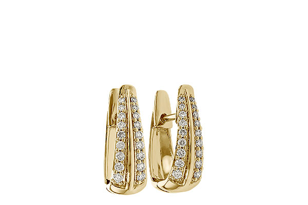 M275-03231: EARRINGS .25 TW