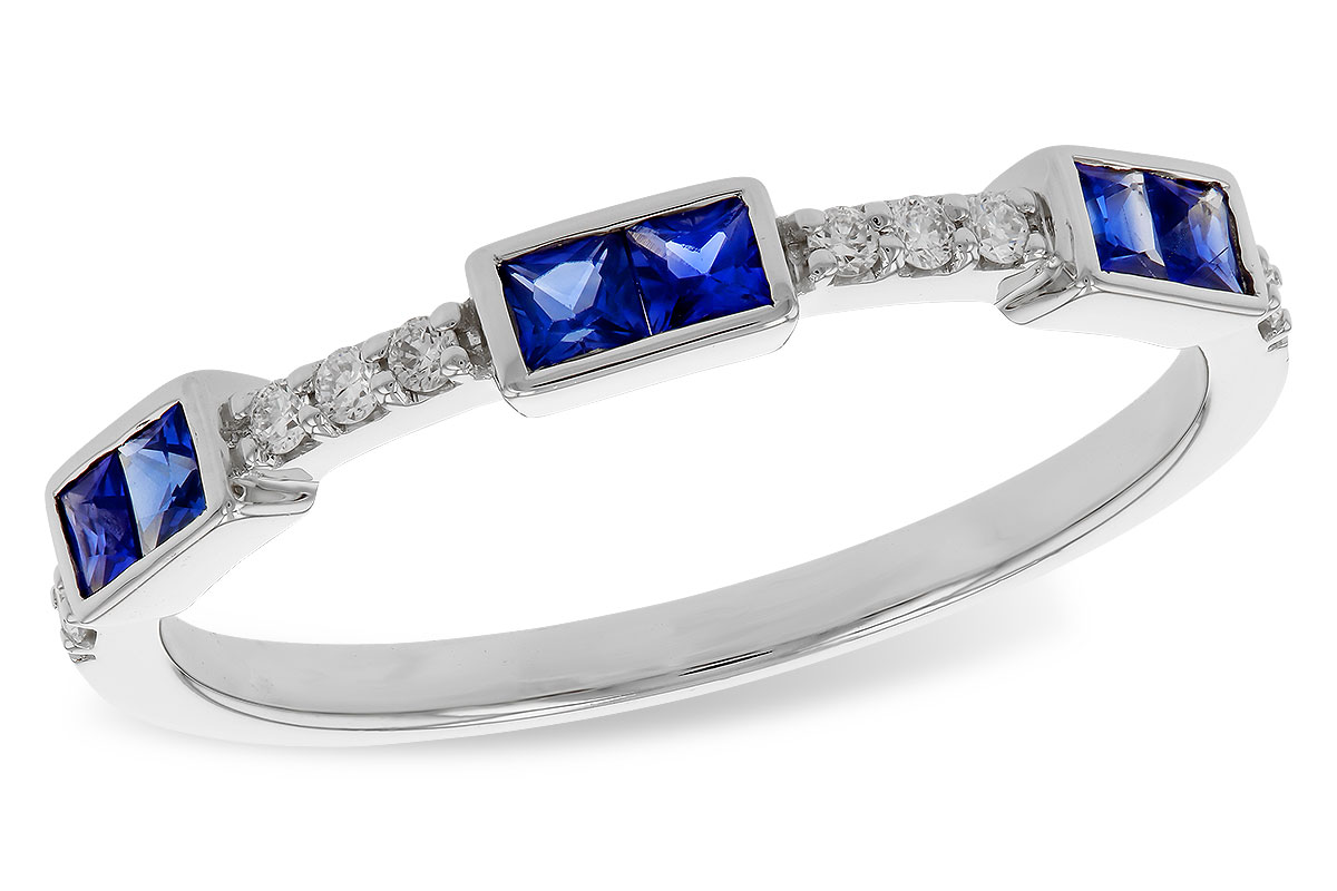 M275-04177: LDS WED RG .36 SAPPHIRE .43 TGW