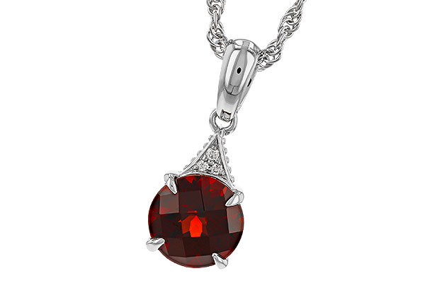 M275-06840: NECK 1.46 GARNET 1.47 TGW (7MM RD)