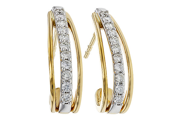 M275-07731: EARRINGS .40 TW