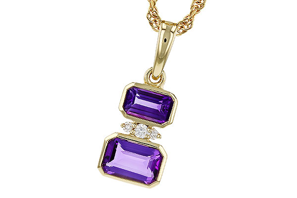 M275-08668: NECK .72 TW AMETHYST .75 TGW