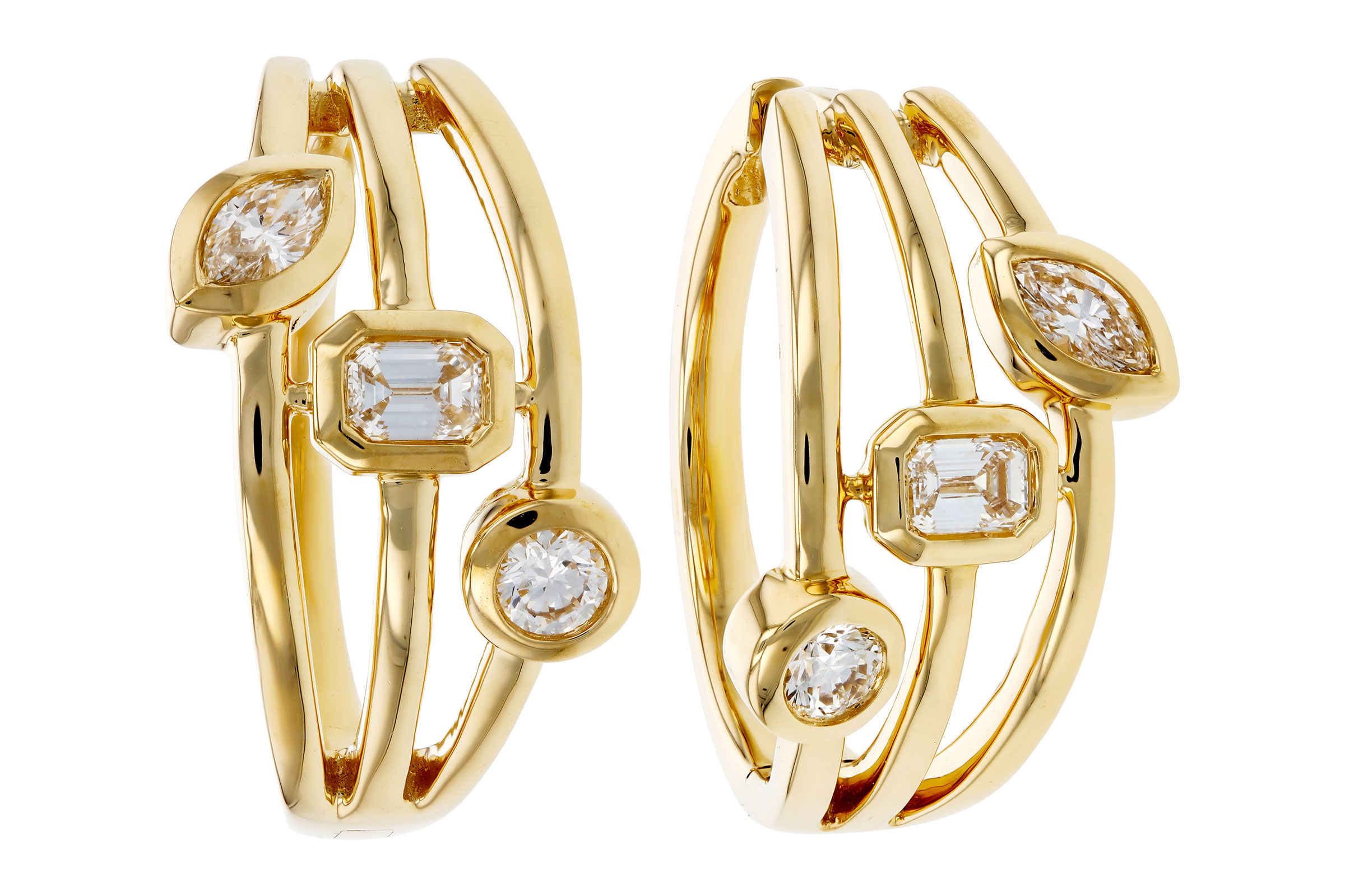 M275-92331: EARRINGS .45 TW (BR/EC/MQ)