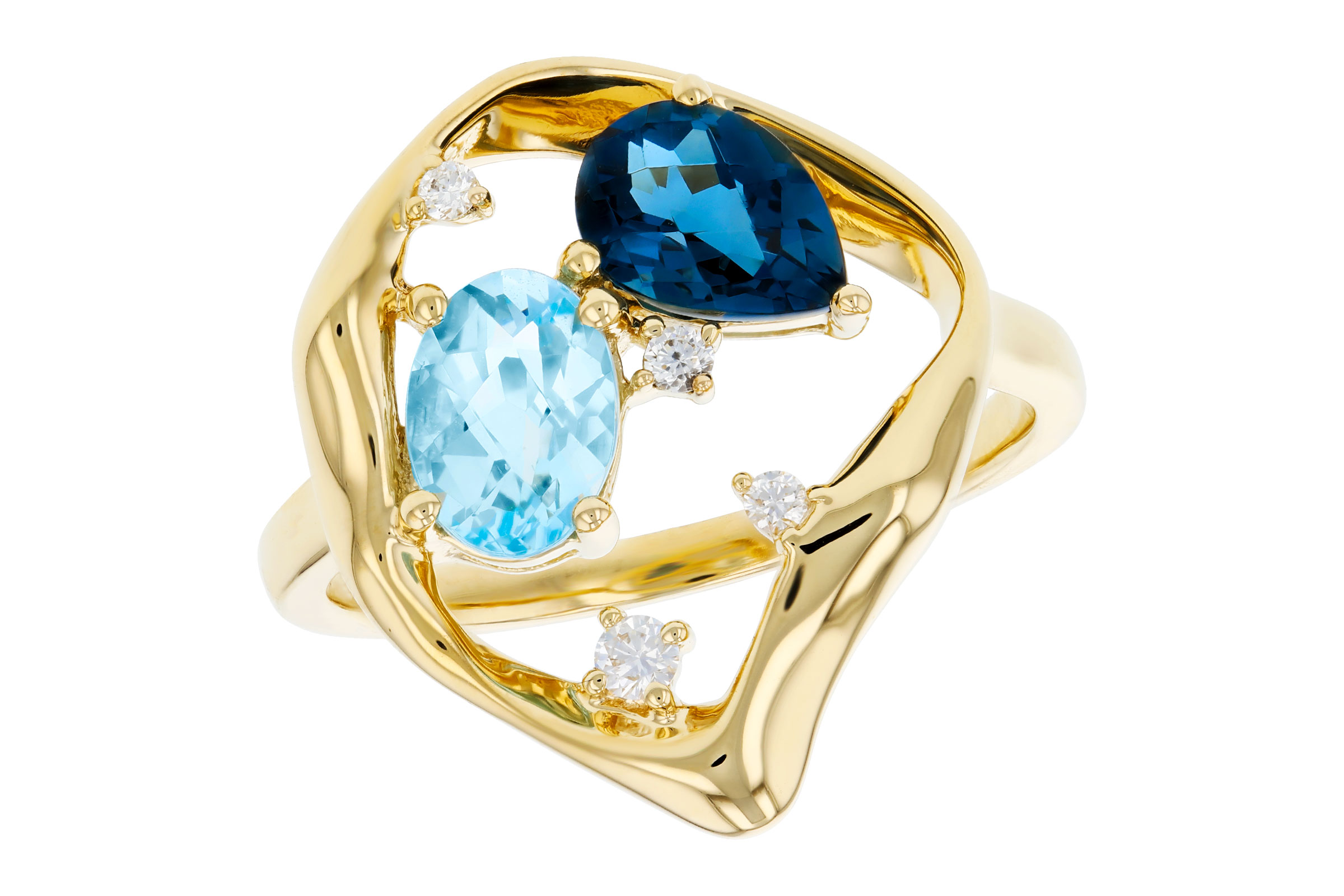 M275-94104: LDS RG 1.60 TW BLUE TOPAZ 1.67 TGW (7x5MM BT)