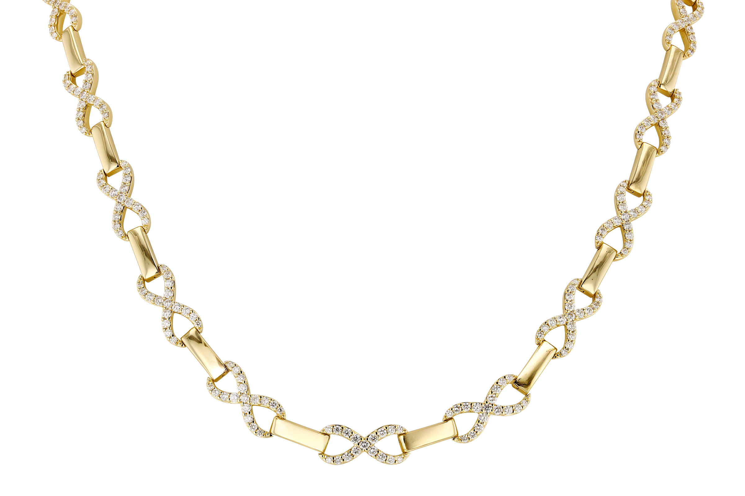 A275-93241: NECKLACE 2.20 TW (17")